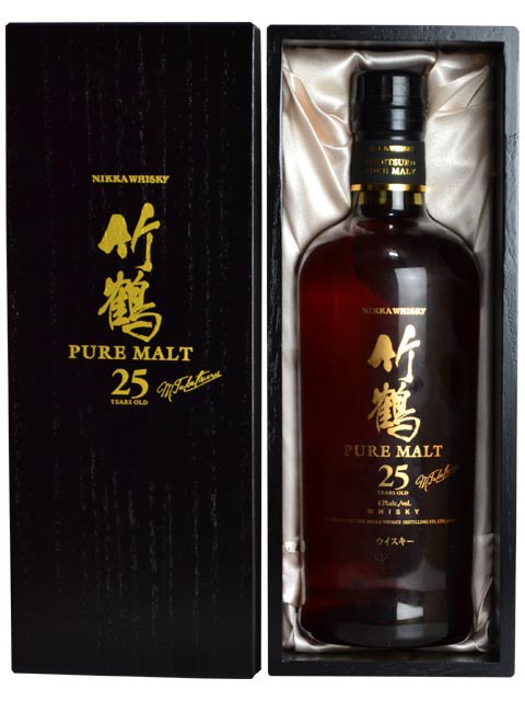 NIKKA（ニッカ）竹鶴 25年 ピュアモルト 43％ 700ml T22G240019 - 飲料