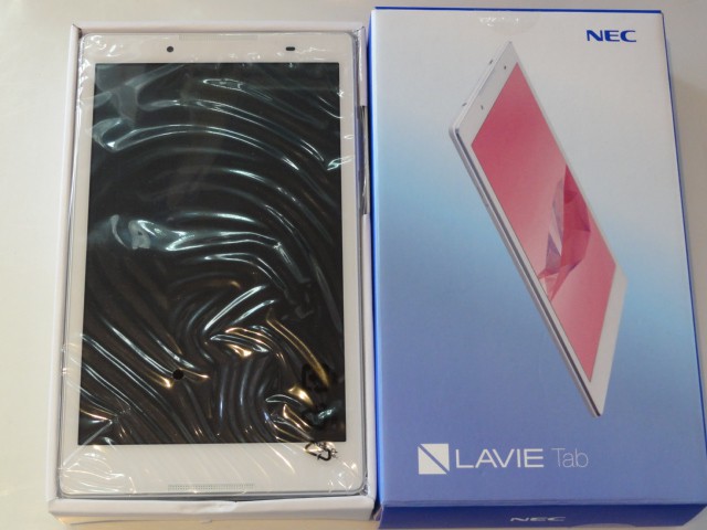 NEC タブレット LAVIE Tab PC-TE508BAW