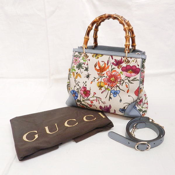 GUCCI グッチ バンブー フローラ 2WAYトート 336032 50周年限定 | グッチ | ブランド | 買取実績 | 買取センタージーピー