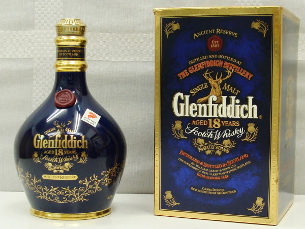 Glenfiddich グレンフィディック 18年 陶器 青 750ml | お酒 | 買取