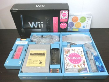 Wiiパーティセット 本体 未使用品 黒 イオン長浦店 | お知らせ | 買取
