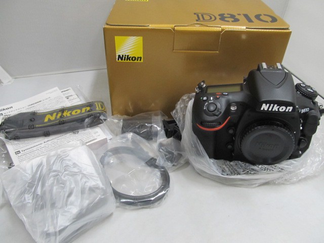 Nikon ニコン デジタル一眼レフカメラ D810 ボディ 未使用