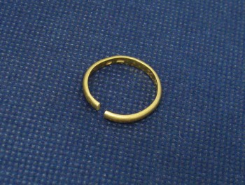 貴金属 K18 切れたリング 指輪 18金