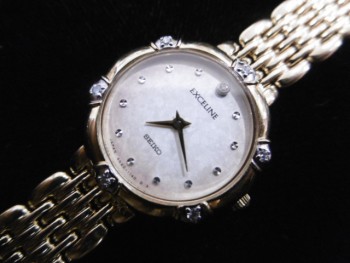 SEIKO　エクセリーヌ　4N20-0640　クォーツ腕時計