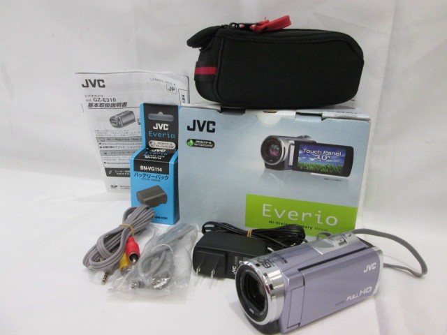 JVC　ビデオカメラ　GZ-E310-V