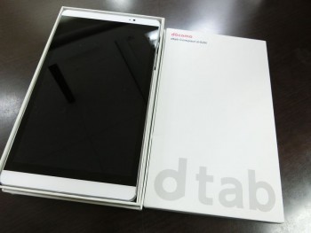 docomo タブレット d-02　中古品