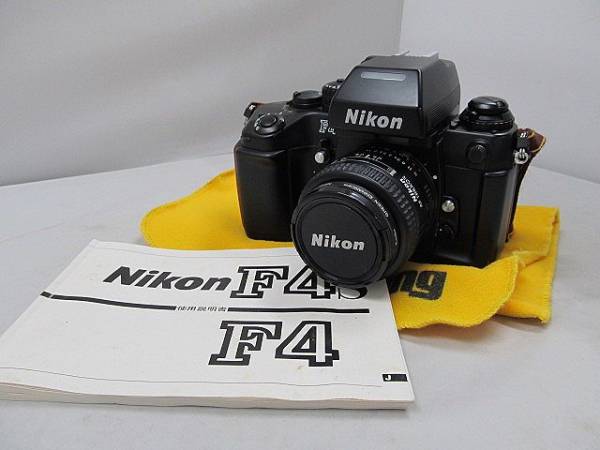 Nikon F4 ボディ AF NIKKOR 50mm 1:1.4 D レンズ付 中古カメラ