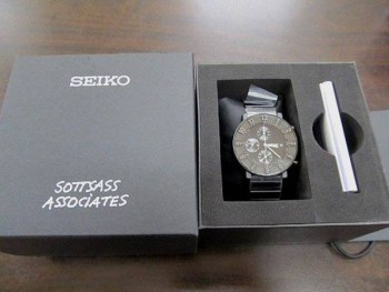 SEIKO×SOTTSASS スピリットスマート SCEB035 腕時計 黒 未使用