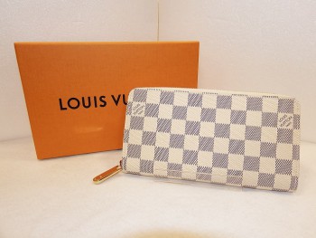 LOUIS VUITTON ダミエ・アズール  ジッピー・ウォレット N41660　未使用