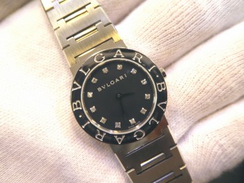 ブルガリ ブルガリ BB26SS 12P ダイヤ 腕時計