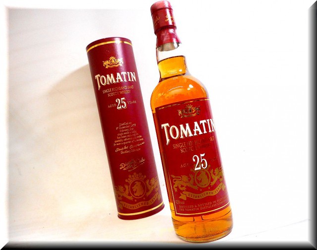 Tomatin Aged 25 Years トマーティン 25年 を高価買取させて頂きました。