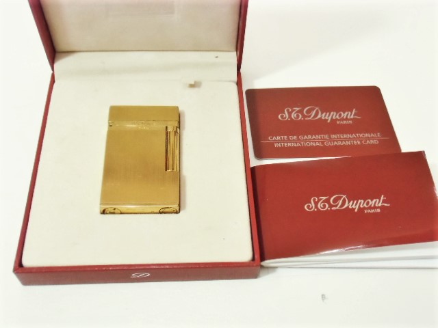 S.T Dupont　ディュポン　ゴールドライター　