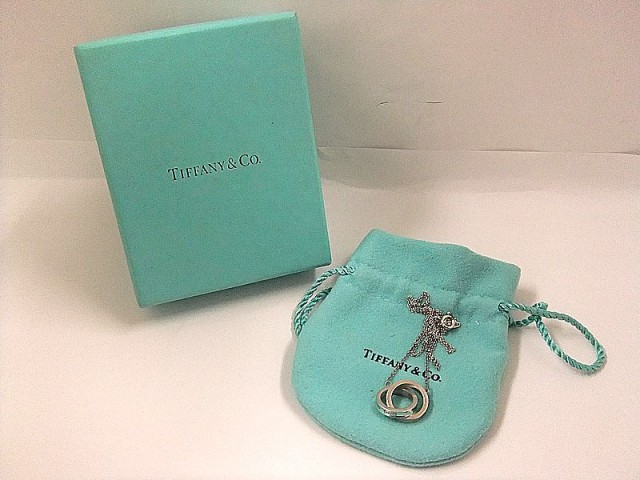 Tiffany＆Co ティファニー 925 ダブルリング ネックレス