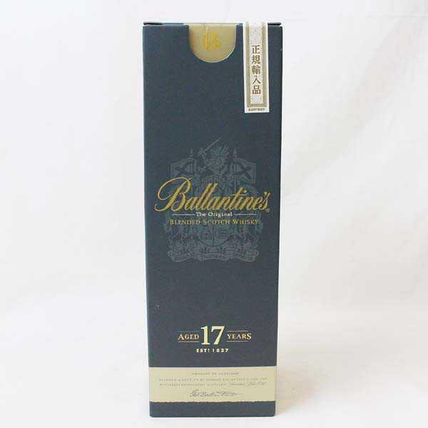 Ballantine’s　バランタイン　17年　箱付　ウイスキー