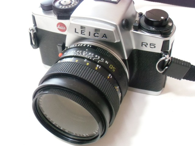 カメラ　Leica　ライカ　R5　レンズ　ズミルックスR　
