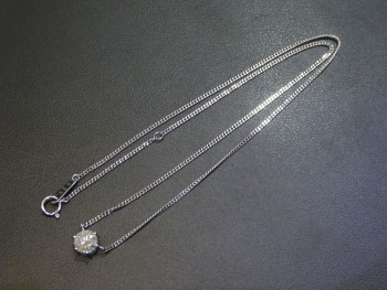PT850 D1.06ct ネックレス