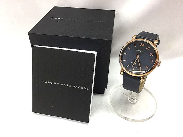 マークバイマークジェイコブス 腕時計 レディース クォーツ ベイカー ブラック素材色サイズなど
