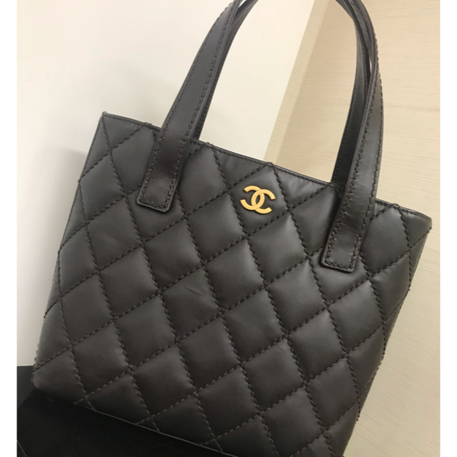 専用 本日のみ値下げ CHANEL ワイドステッチ トートバッグ