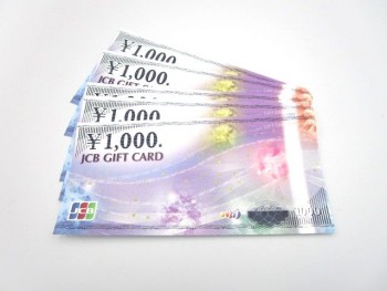 JCBギフトカード1000円×5枚　5000円分