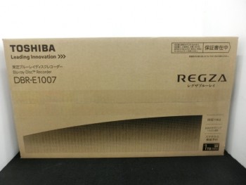 東芝 REGZA ブルーレイディスクレコーダー DBR-E1007【買取】イオン