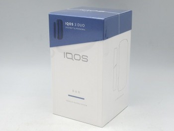 買取】未開封 iQOS アイコス 3 DUO デュオ ステラブルー 青 電子タバコ