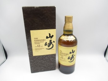 SUNTORY サントリー シングルモルトウイスキー 山崎 12年 700ml 43