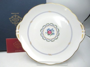 買取】未使用 ROYAL de LIMOGES ロワイヤル・リモージュ 大皿 箱付