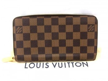 LOUIS VUITTON ルイヴィトン ルイ・ヴィトン ダミエ ジッピーウォレット N60015★