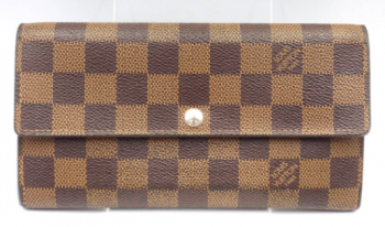 LOUIS VUITTONルイ・ヴィトンダミエポルトフォイユ・サラエベヌN61734長財布