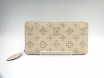LOUIS VUITTON　マヒナ　ジッピーウォレット　M69821　ガレ