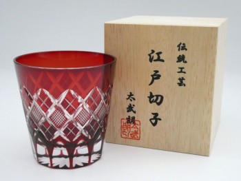 江戸切子　グラス